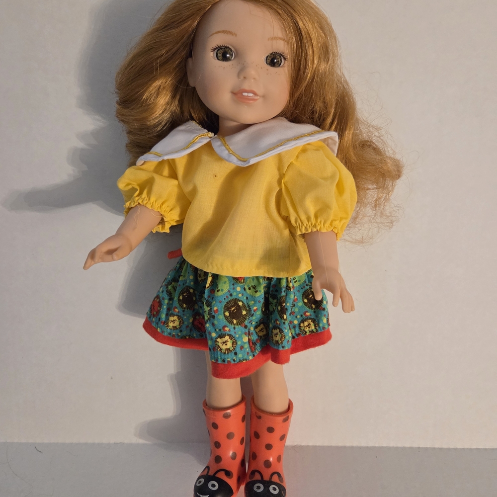 American Girl Doll with Blonde Hair